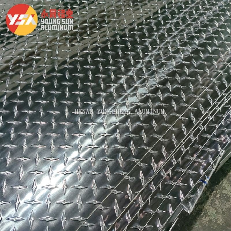 Diamond pattern aluminum Plate(001)